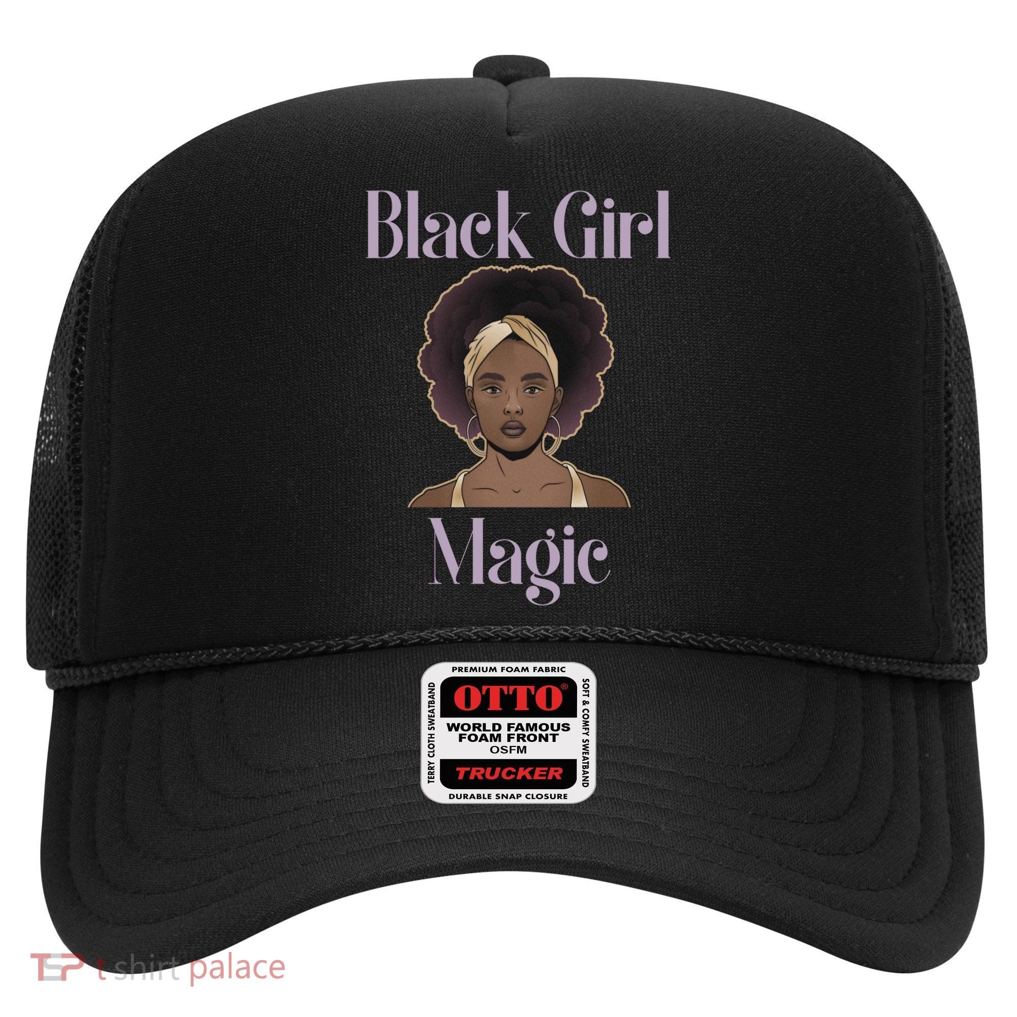 Melanin Afro Natural Hair Juneteenth Black Girl Magic Gift Hat