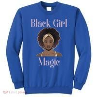 Melanin Afro Natural Hair Juneteenth Black Girl Magic Gift Sweatshirt thumb 0