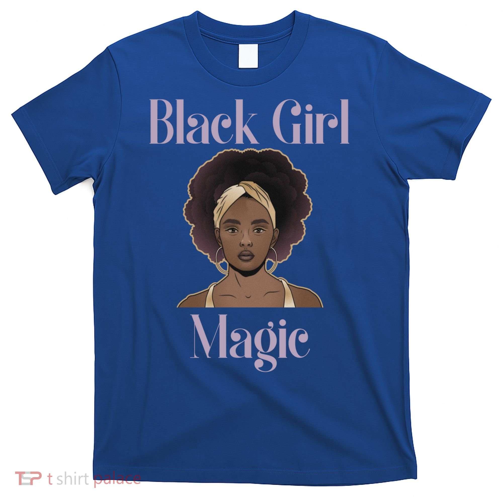 Melanin Afro Natural Hair Juneteenth Black Girl Magic Gift T-Shirt