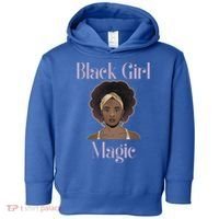 Melanin Afro Natural Hair Juneteenth Black Girl Magic Gift Toddler Hoodie thumb 0