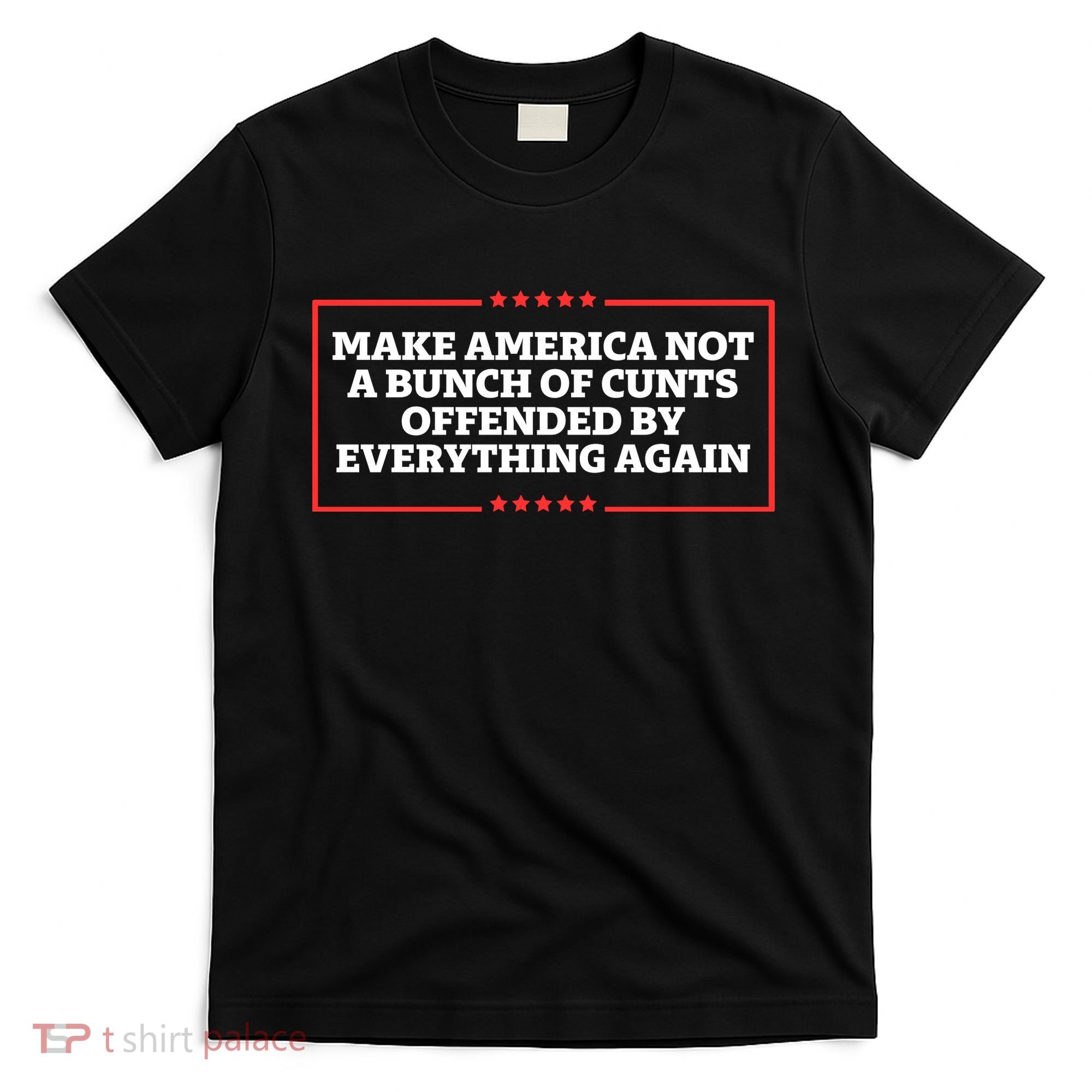 Make America Not A Bunch Of Cunts Offended By Everything Again T-Shirt