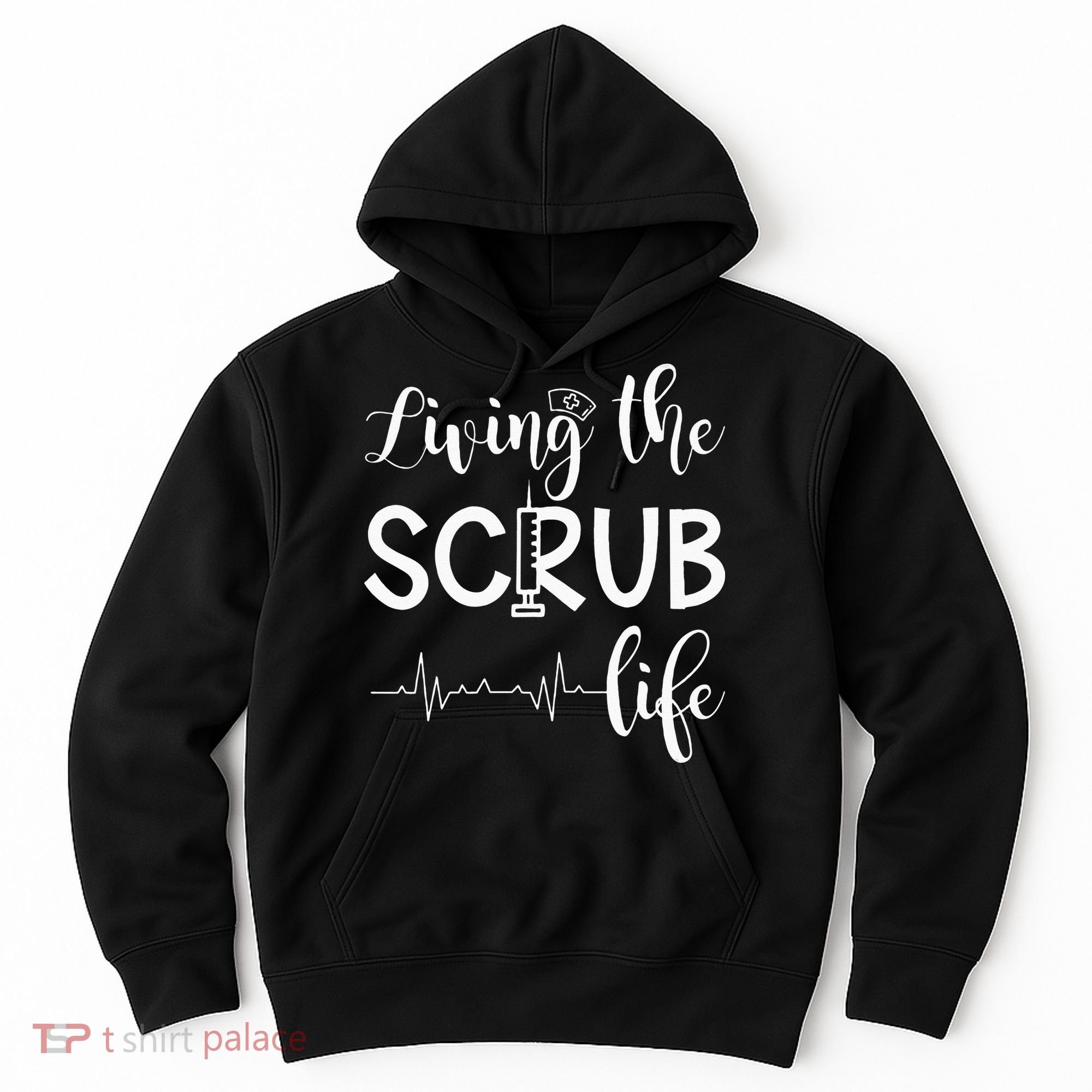 Medical Assistant Nursing Living The Scrub Life Hoodie