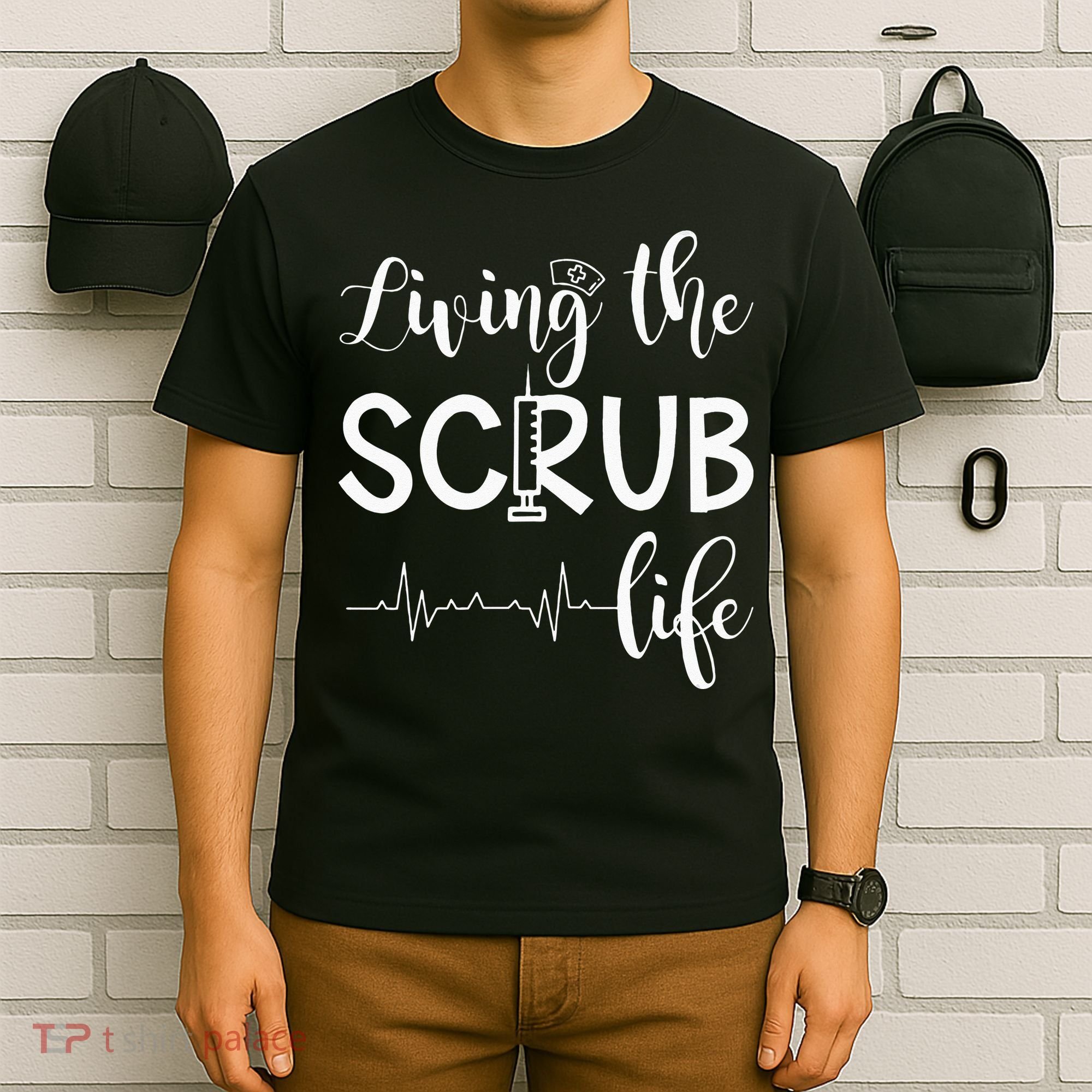 Medical Assistant Nursing Living The Scrub Life T-Shirt