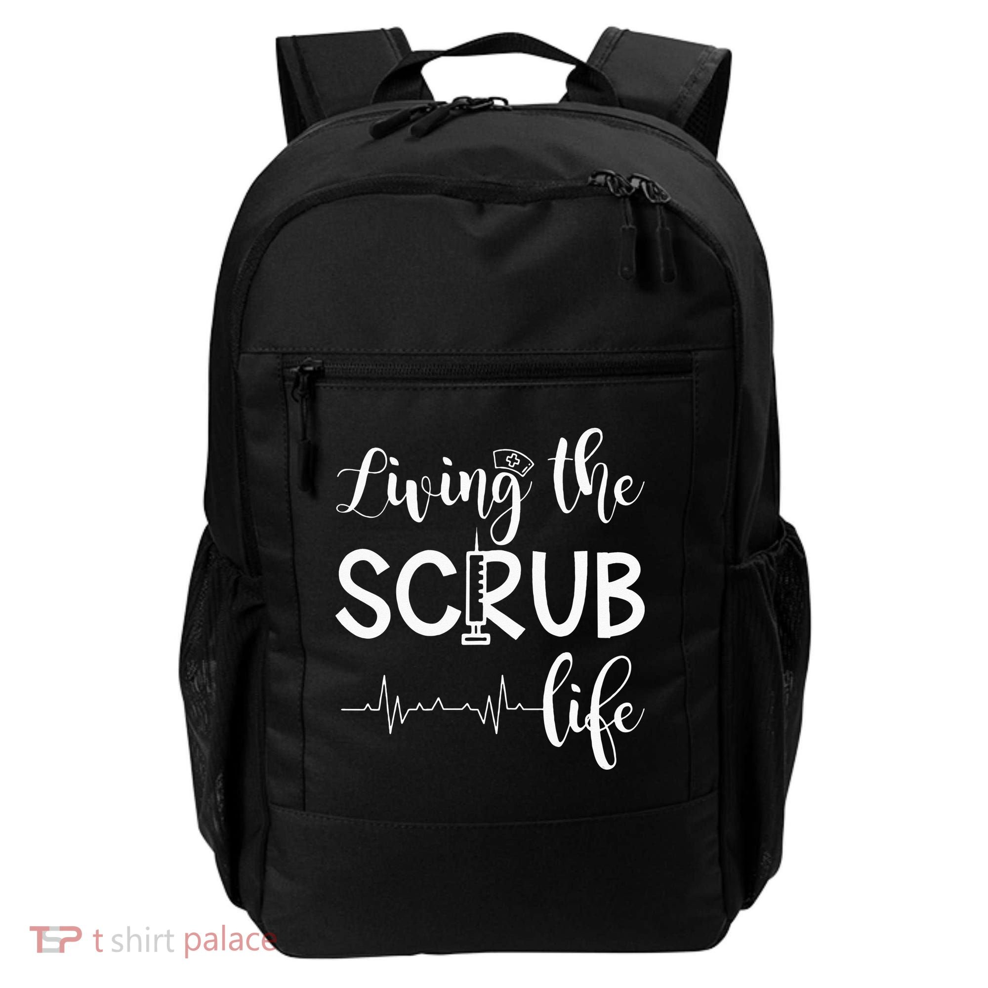 Medical Assistant Nursing Living The Scrub Life Backpack