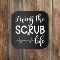 Medical Assistant Nursing Living The Scrub Life Coaster thumb 0