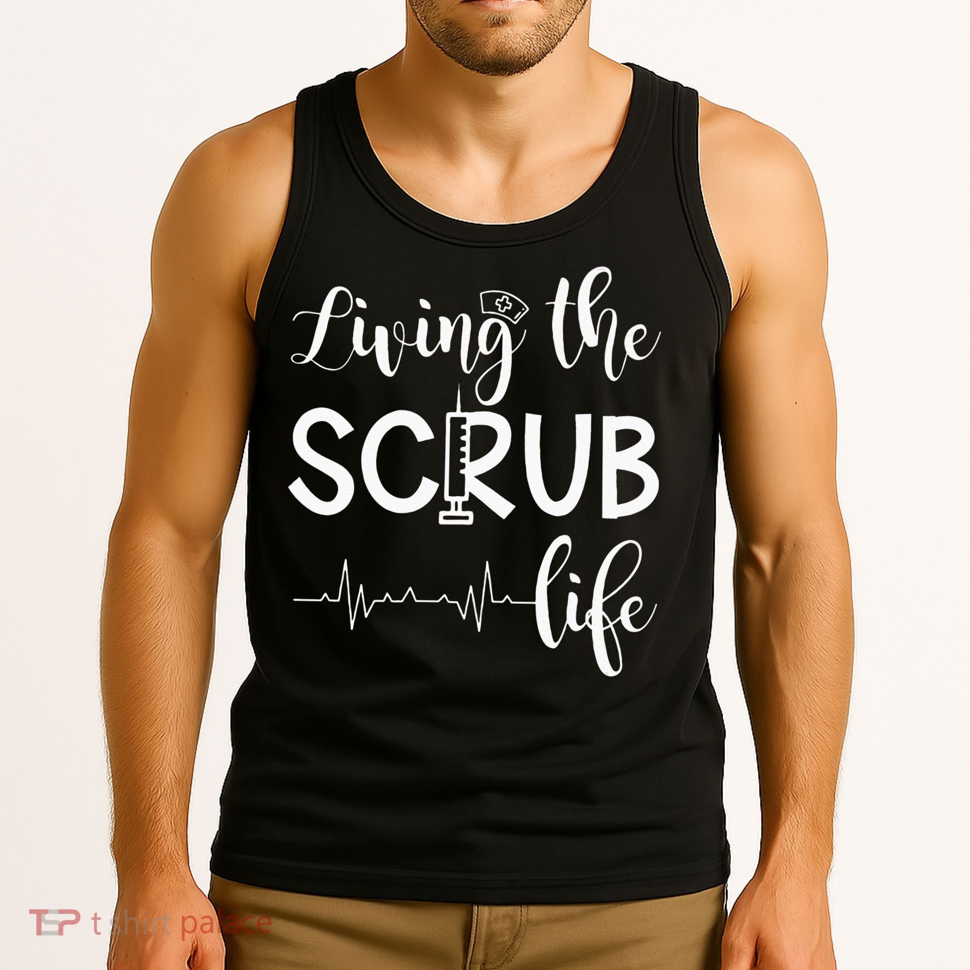 Medical Assistant Nursing Living The Scrub Life Tank Top