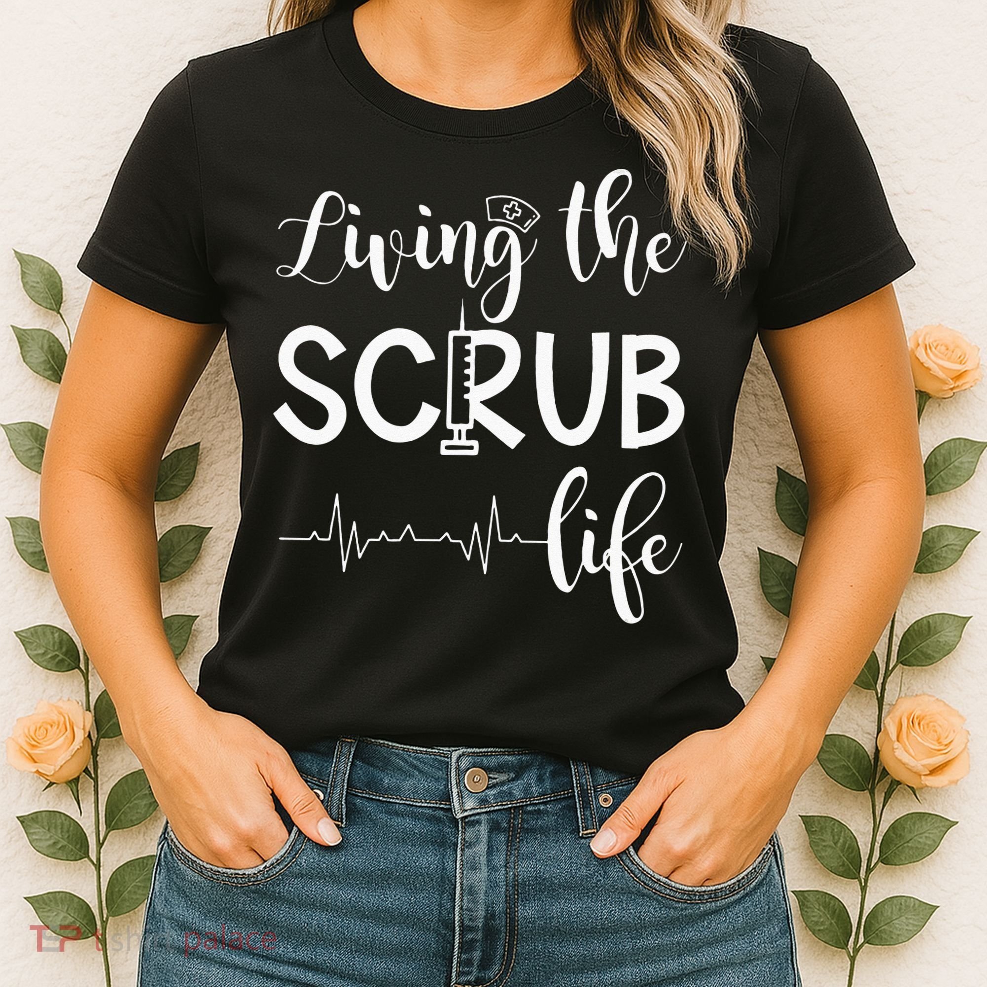 Medical Assistant Nursing Living The Scrub Life Women's T-Shirt
