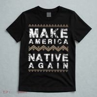 Make America Native Again Support American Indians T-Shirt thumb 5