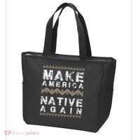 Make America Native Again Support American Indians Tote Bag thumb 3