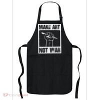 Make Art Not War Apron thumb 0