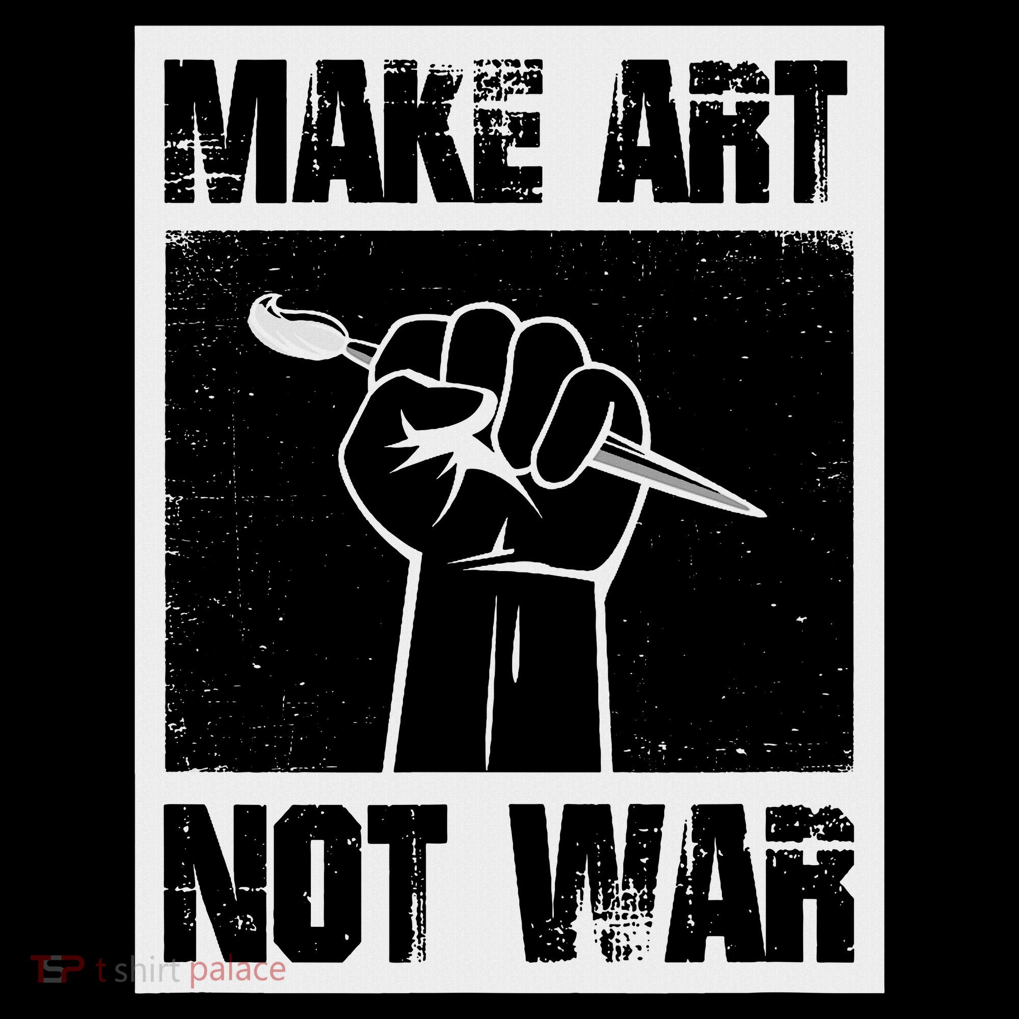 Make Art Not War Bucket Hat