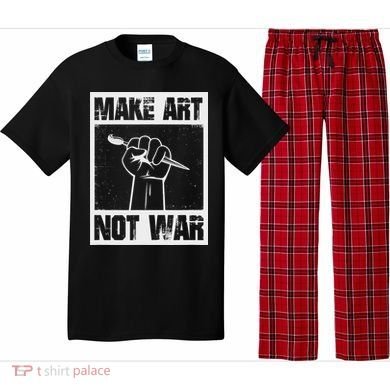 Make Art Not War Pajama Set