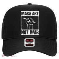 Make Art Not War Hat thumb 0
