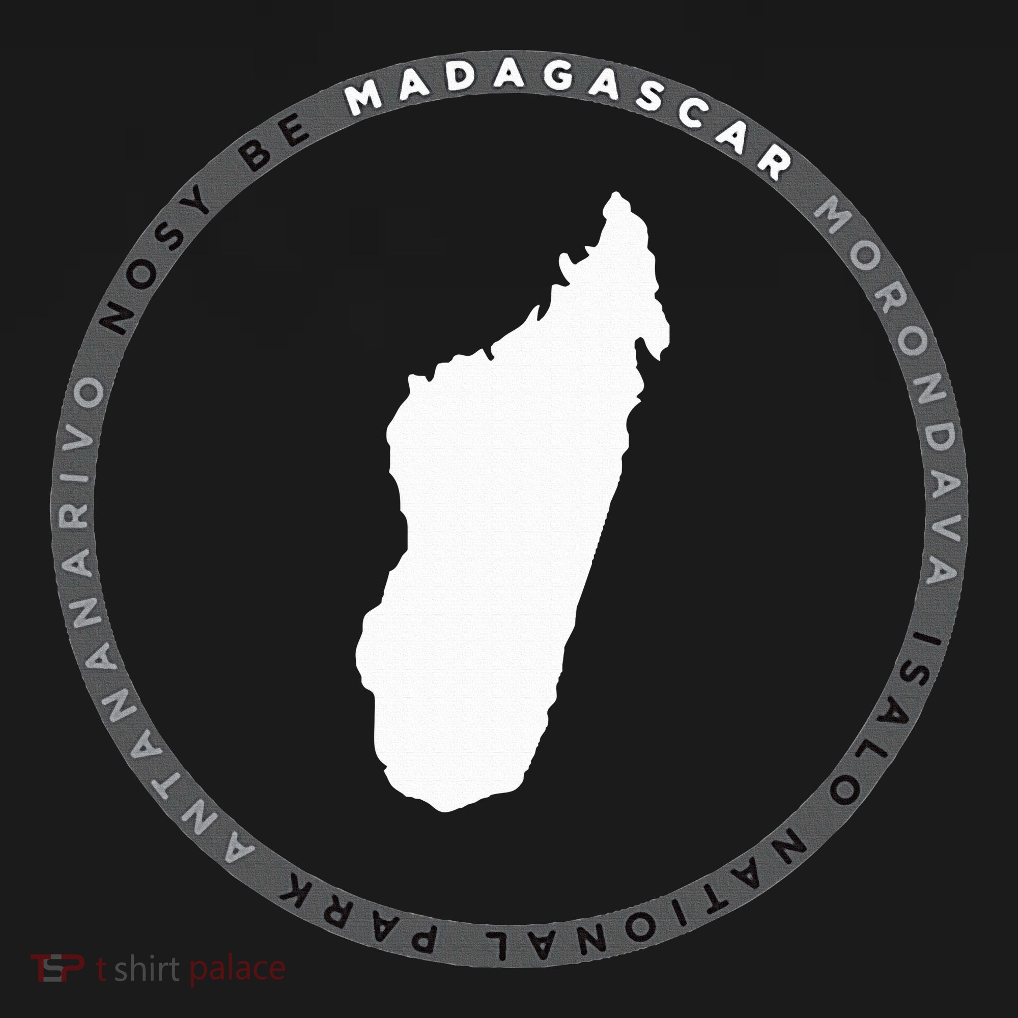 Madagascar Antananarivo Nosy Be Isalo Graphic T-Shirt