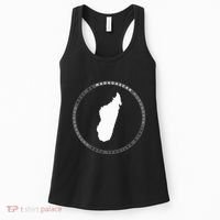 Madagascar Antananarivo Nosy Be Isalo Graphic Women's Tank Top thumb 0