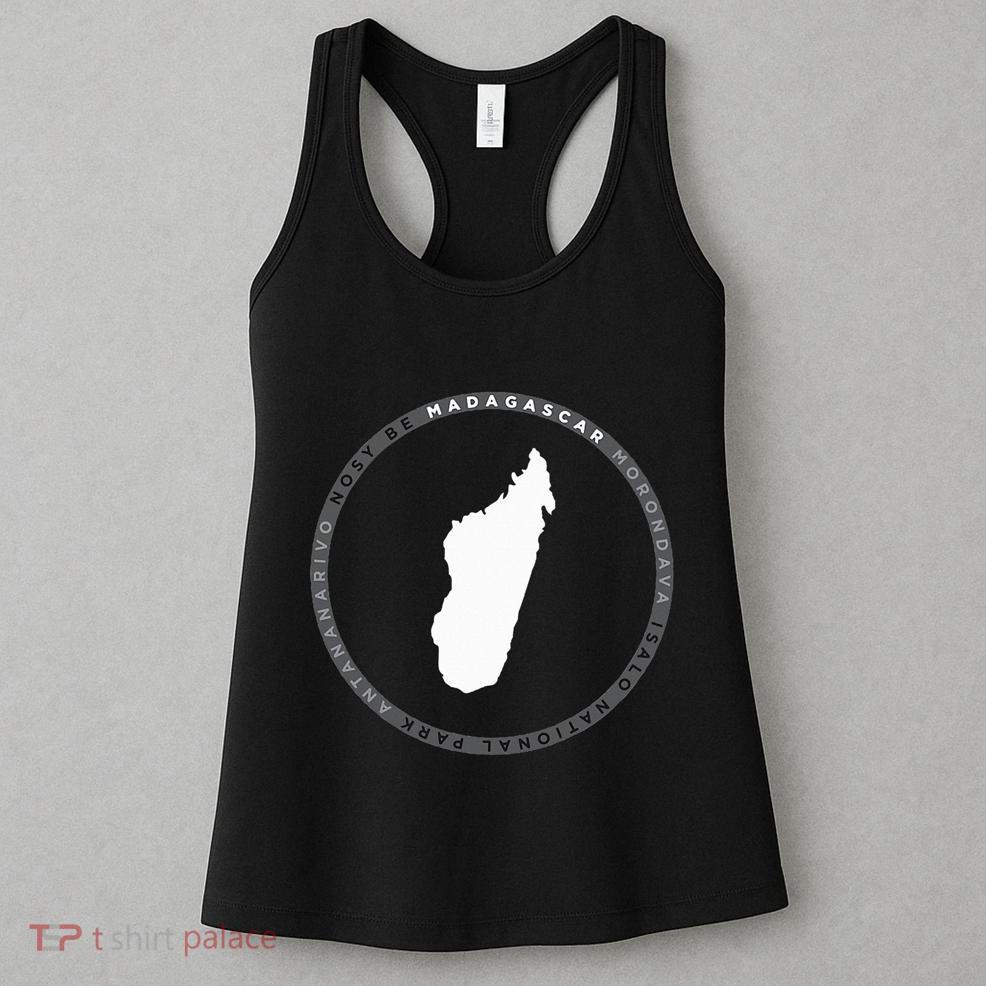 Madagascar Antananarivo Nosy Be Isalo Graphic Women's Tank Top