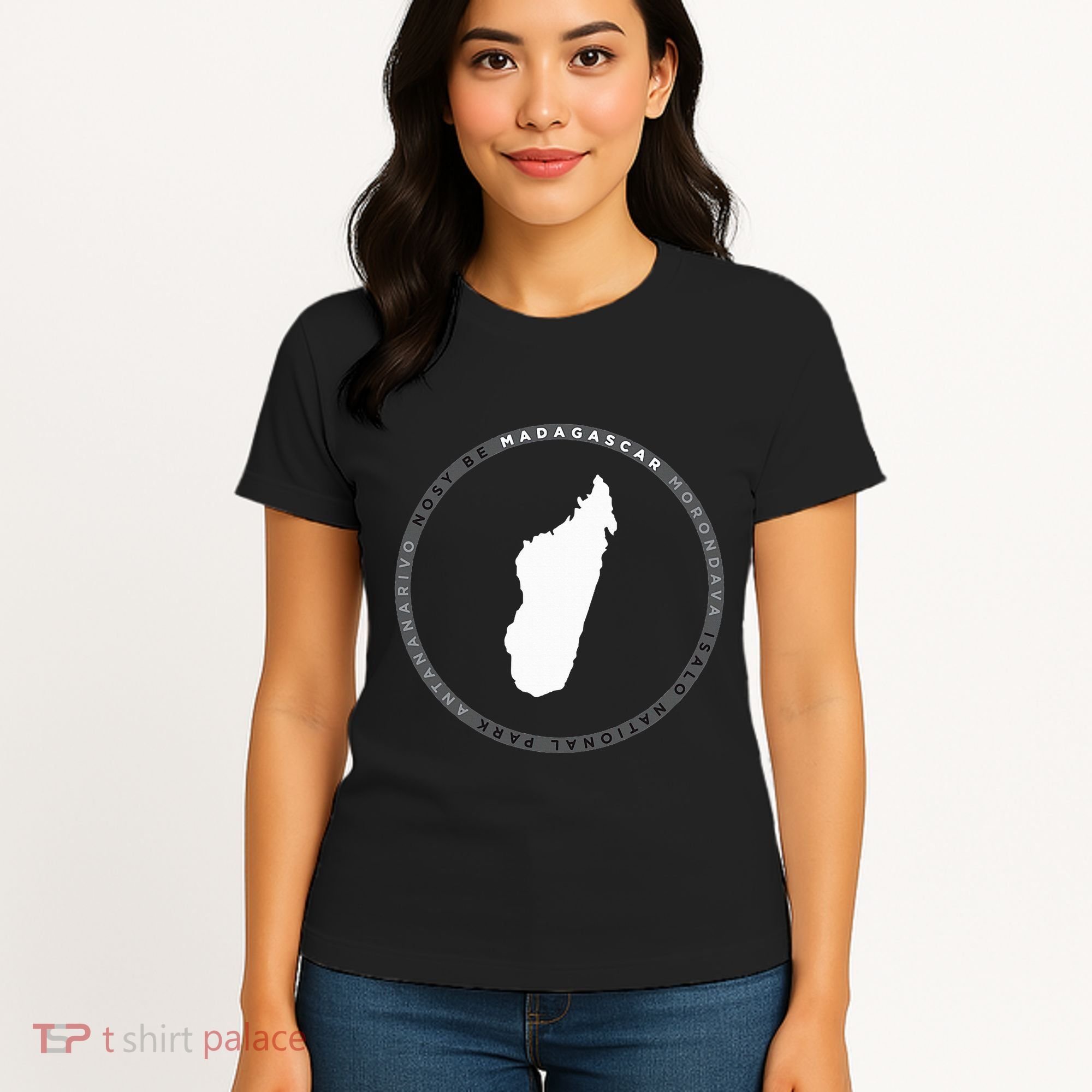 Madagascar Antananarivo Nosy Be Isalo Graphic Women's T-Shirt