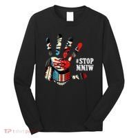 MMIW Awareness Native American Stop MMIW  Long Sleeve Shirt thumb 0