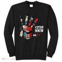 MMIW Awareness Native American Stop MMIW  Sweatshirt thumb 0