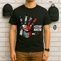 MMIW Awareness Native American Stop MMIW  T-Shirt thumb 6