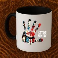 MMIW Awareness Native American Stop MMIW  Coffee Mug thumb 2
