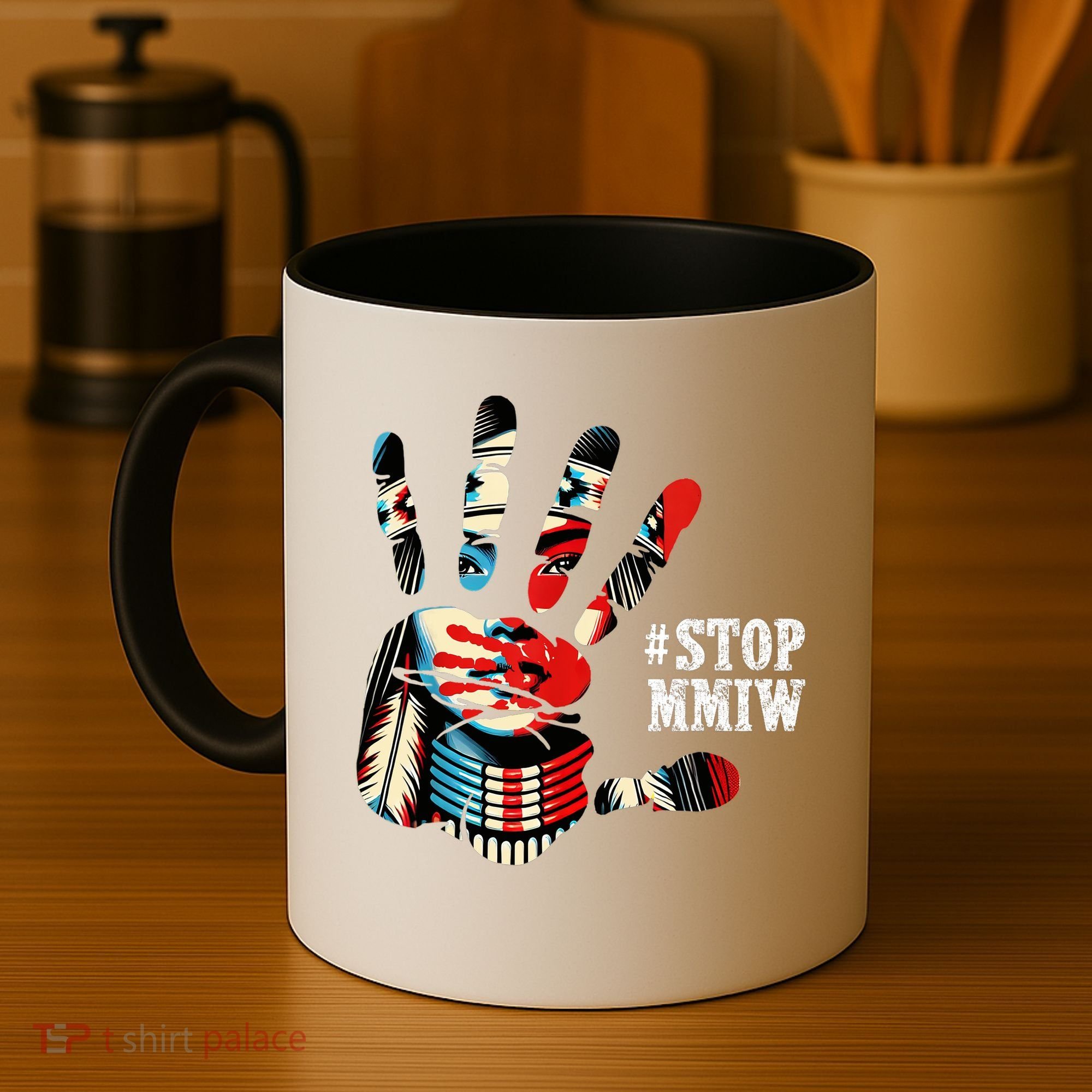 MMIW Awareness Native American Stop MMIW  Coffee Mug