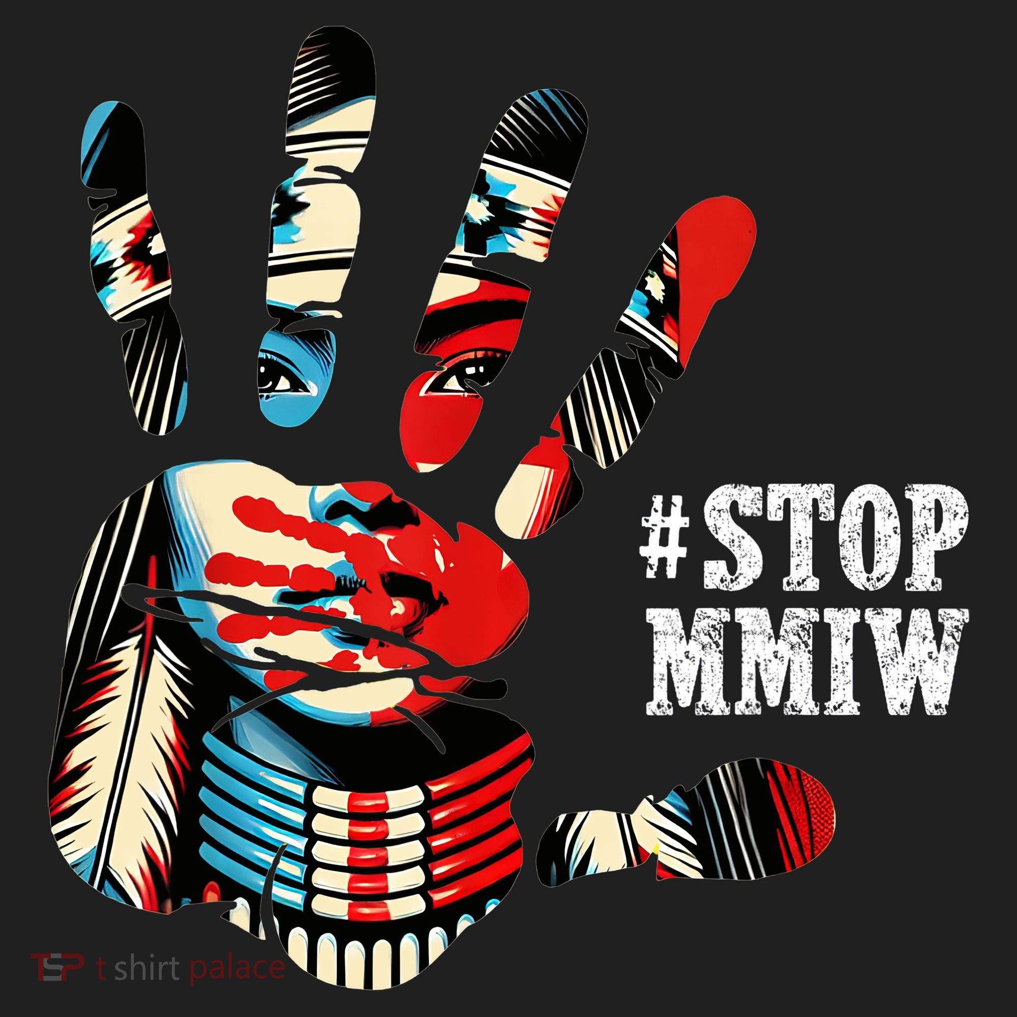 MMIW Awareness Native American Stop MMIW  Beanie