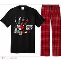 MMIW Awareness Native American Stop MMIW  Pajama Set thumb 0
