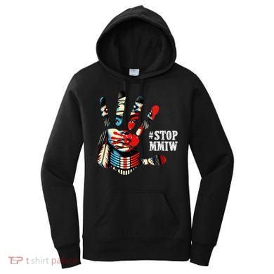 MMIW Awareness Native American Stop MMIW  Women's Hoodie