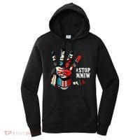 MMIW Awareness Native American Stop MMIW  Women's Hoodie thumb 0
