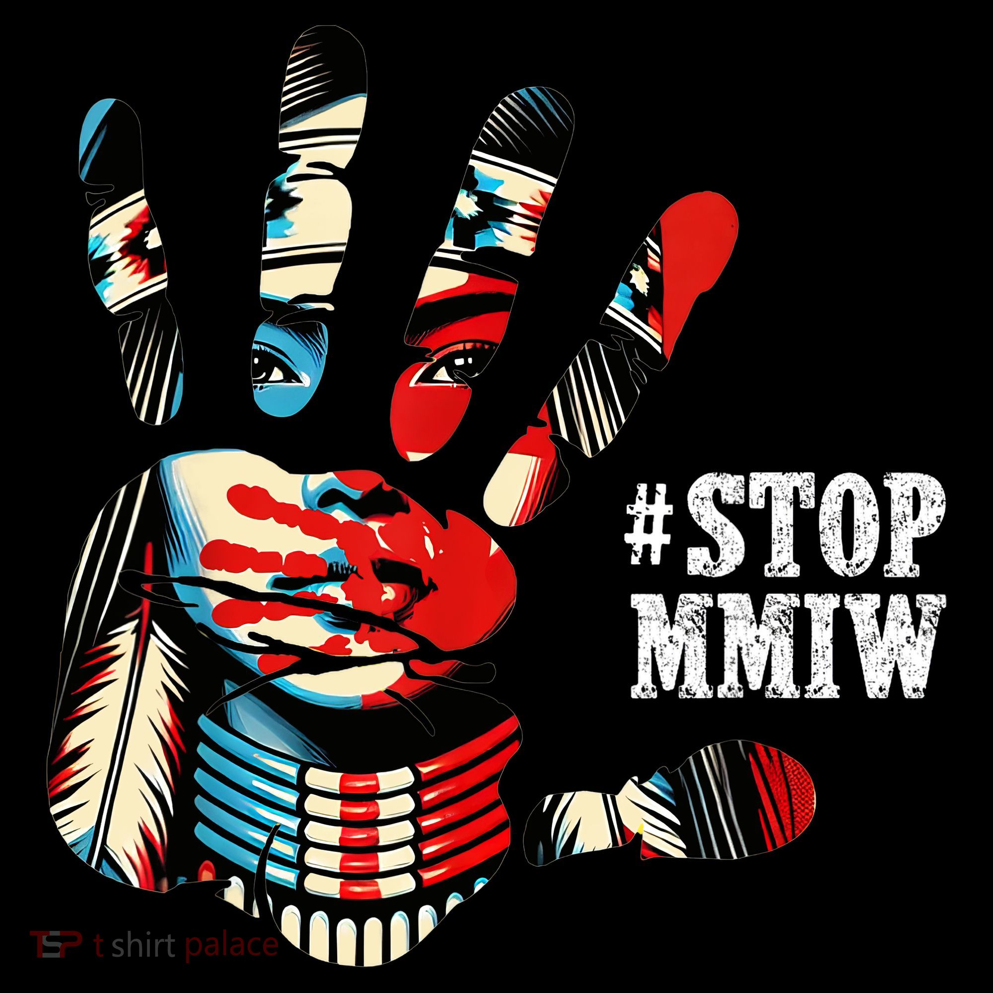 MMIW Awareness Native American Stop MMIW  Women's Hoodie