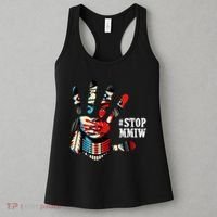 MMIW Awareness Native American Stop MMIW  Women's Tank Top thumb 3