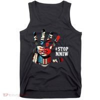 MMIW Awareness Native American Stop MMIW  Tank Top thumb 0