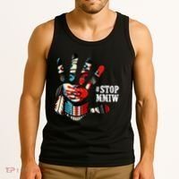 MMIW Awareness Native American Stop MMIW  Tank Top thumb 3