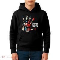 MMIW Awareness Native American Stop MMIW  Kids Hoodie thumb 4