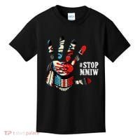 MMIW Awareness Native American Stop MMIW  Kids T-Shirt thumb 0