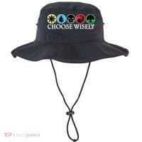Mana Symbols Gathering Magic Choose Wisely  Bucket Hat thumb 0