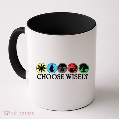 Mana Symbols Gathering Magic Choose Wisely  Coffee Mug