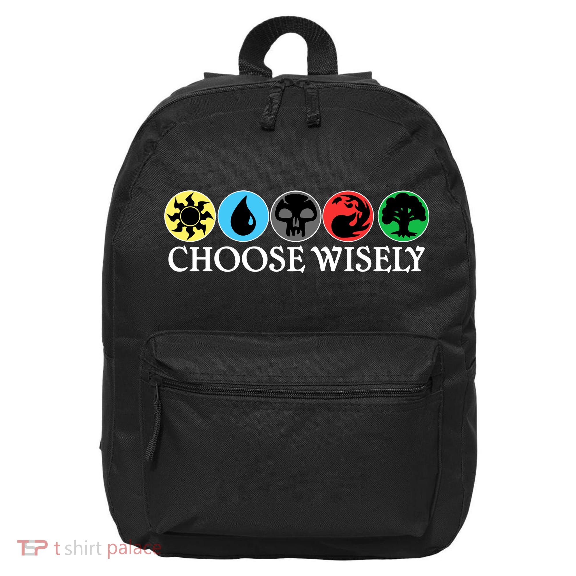 Mana Symbols Gathering Magic Choose Wisely  16 in Basic Backpack