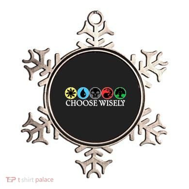Mana Symbols Gathering Magic Choose Wisely  Ornament