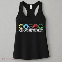 Mana Symbols Gathering Magic Choose Wisely  Women's Tank Top thumb 3