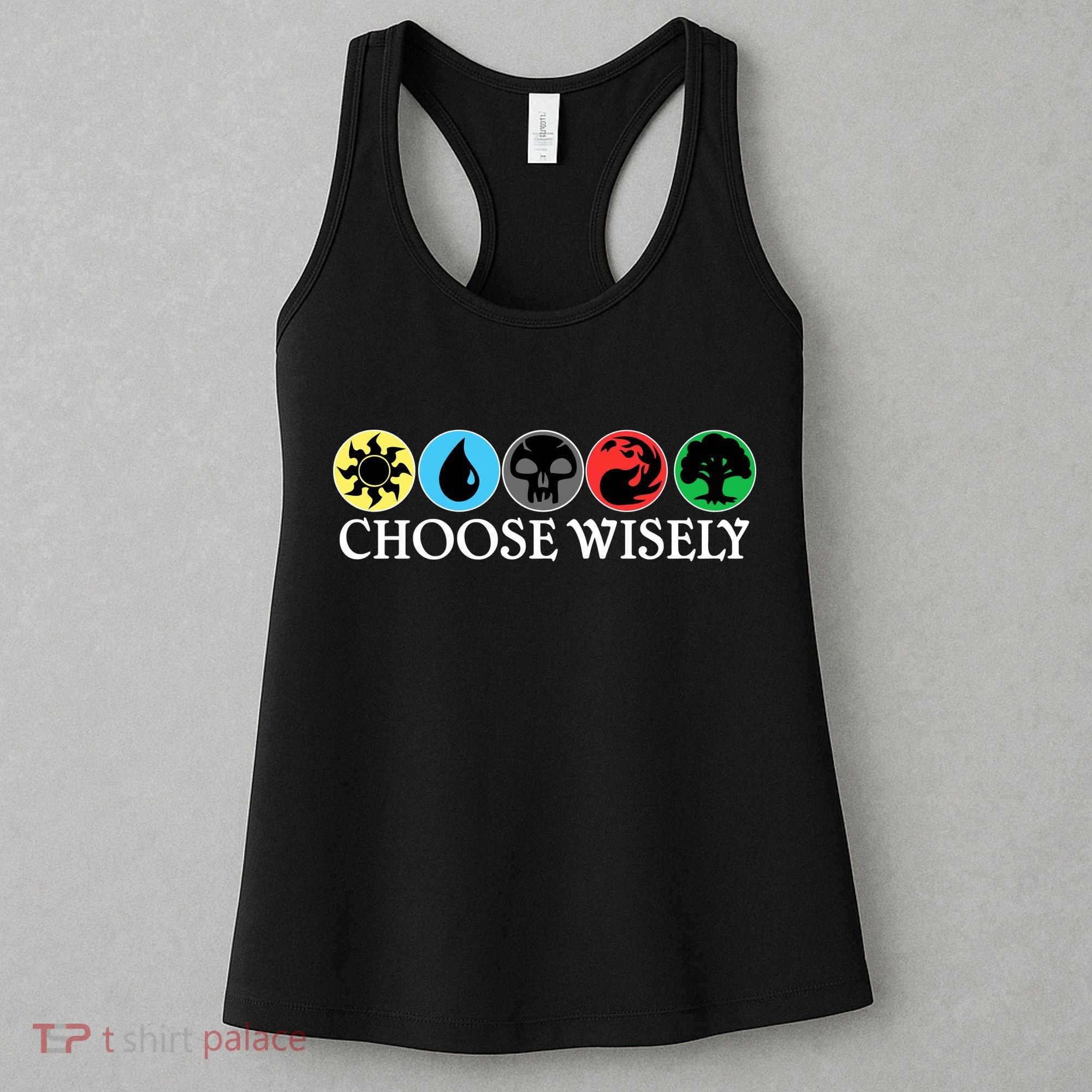 Mana Symbols Gathering Magic Choose Wisely  Women's Tank Top