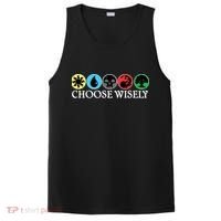 Mana Symbols Gathering Magic Choose Wisely  PosiCharge Competitor Tank thumb 0
