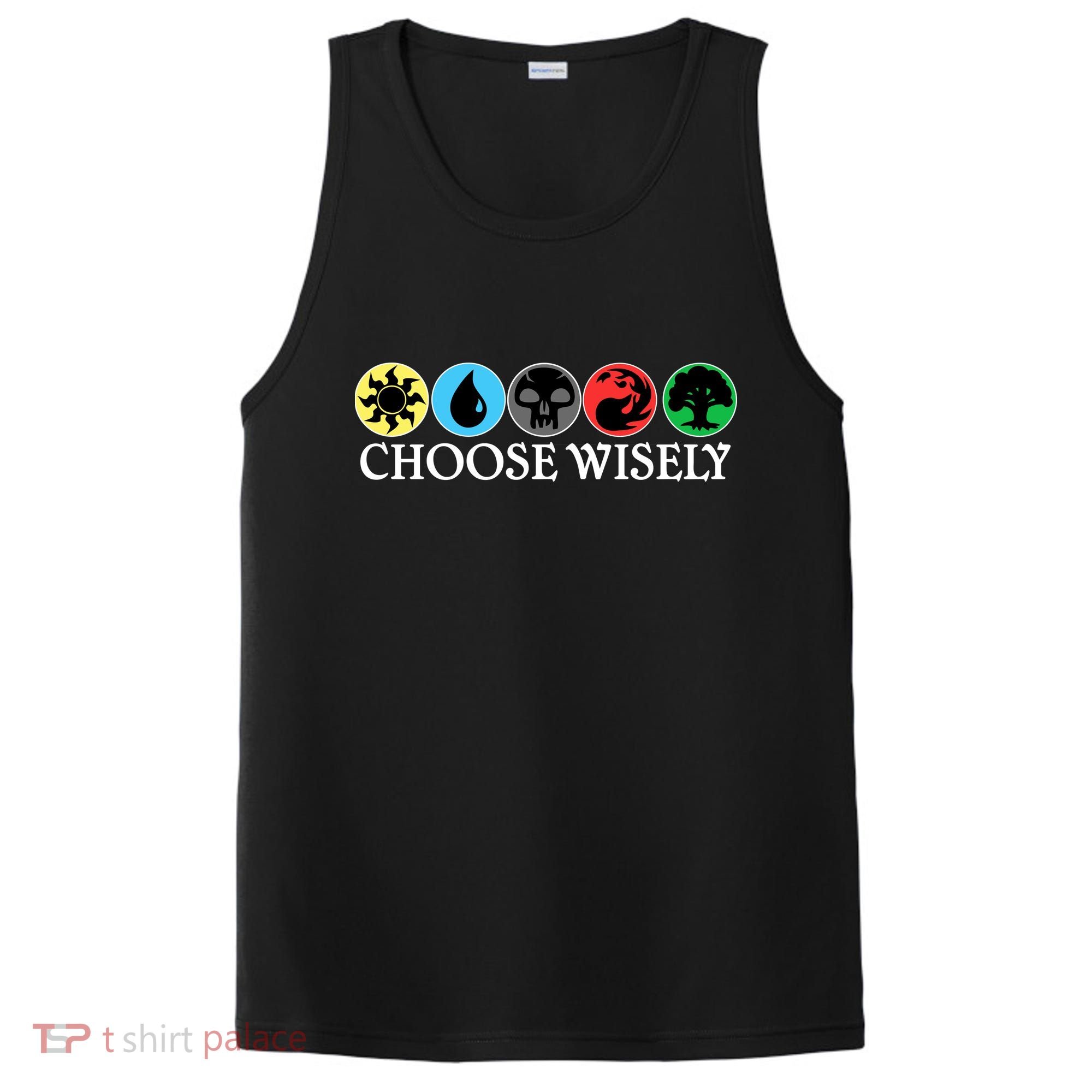 Mana Symbols Gathering Magic Choose Wisely  PosiCharge Competitor Tank