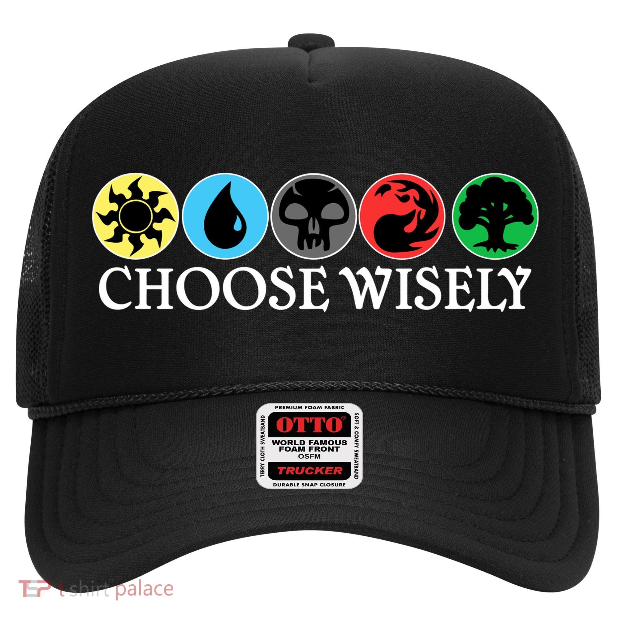Mana Symbols Gathering Magic Choose Wisely  Hat