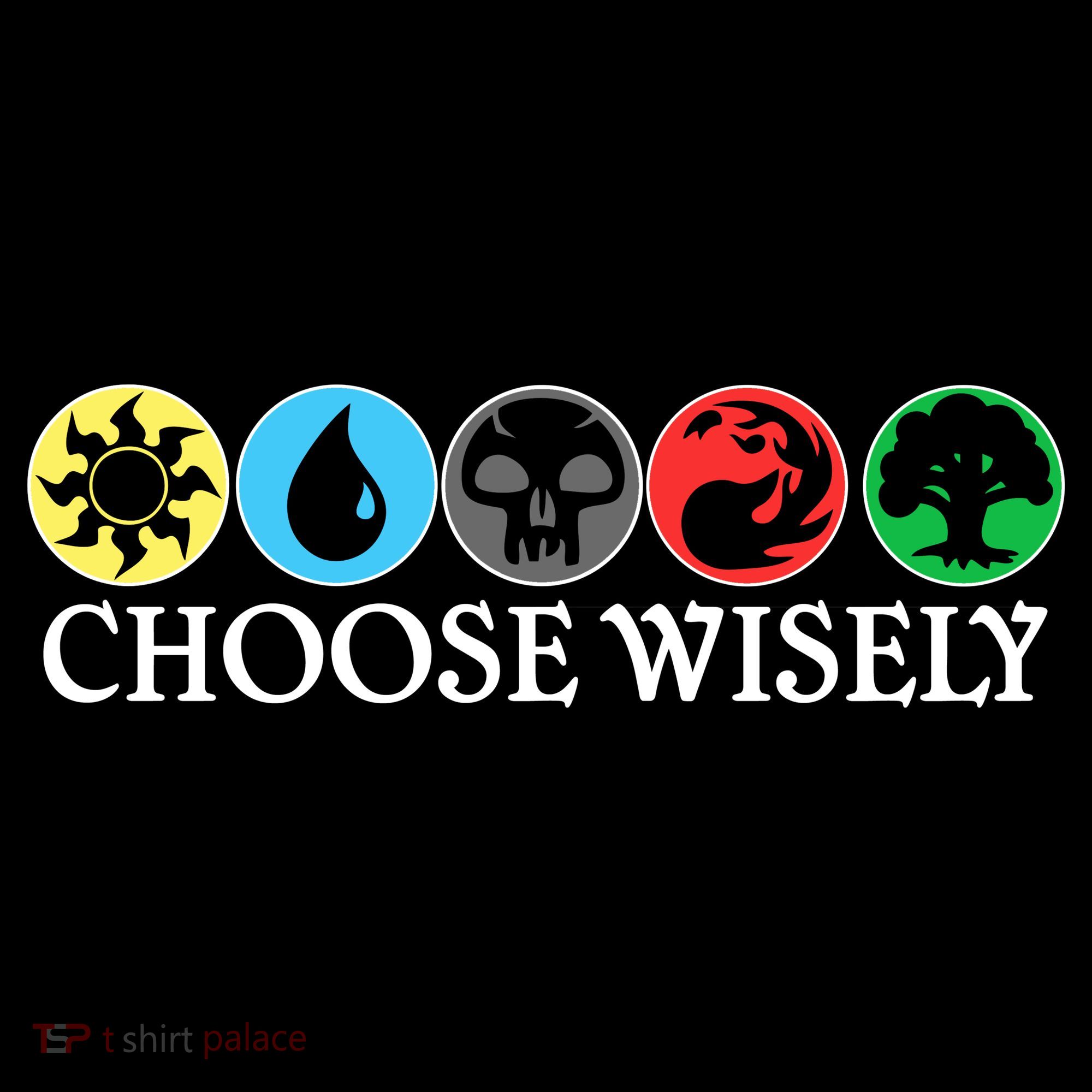 Mana Symbols Gathering Magic Choose Wisely  Visor