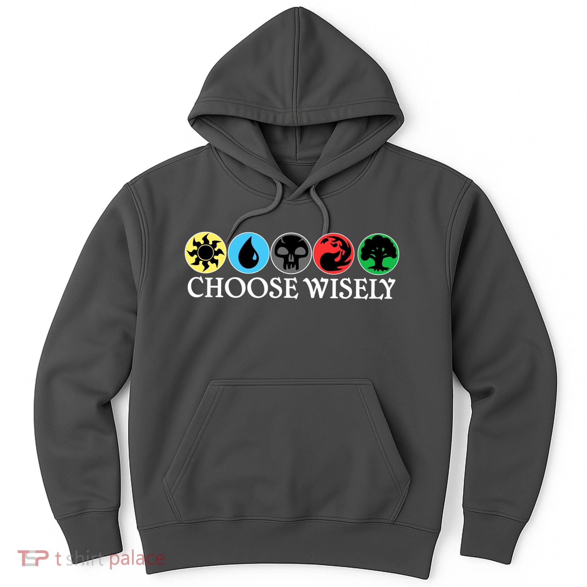 Mana Symbols Gathering Magic Choose Wisely  Hoodie