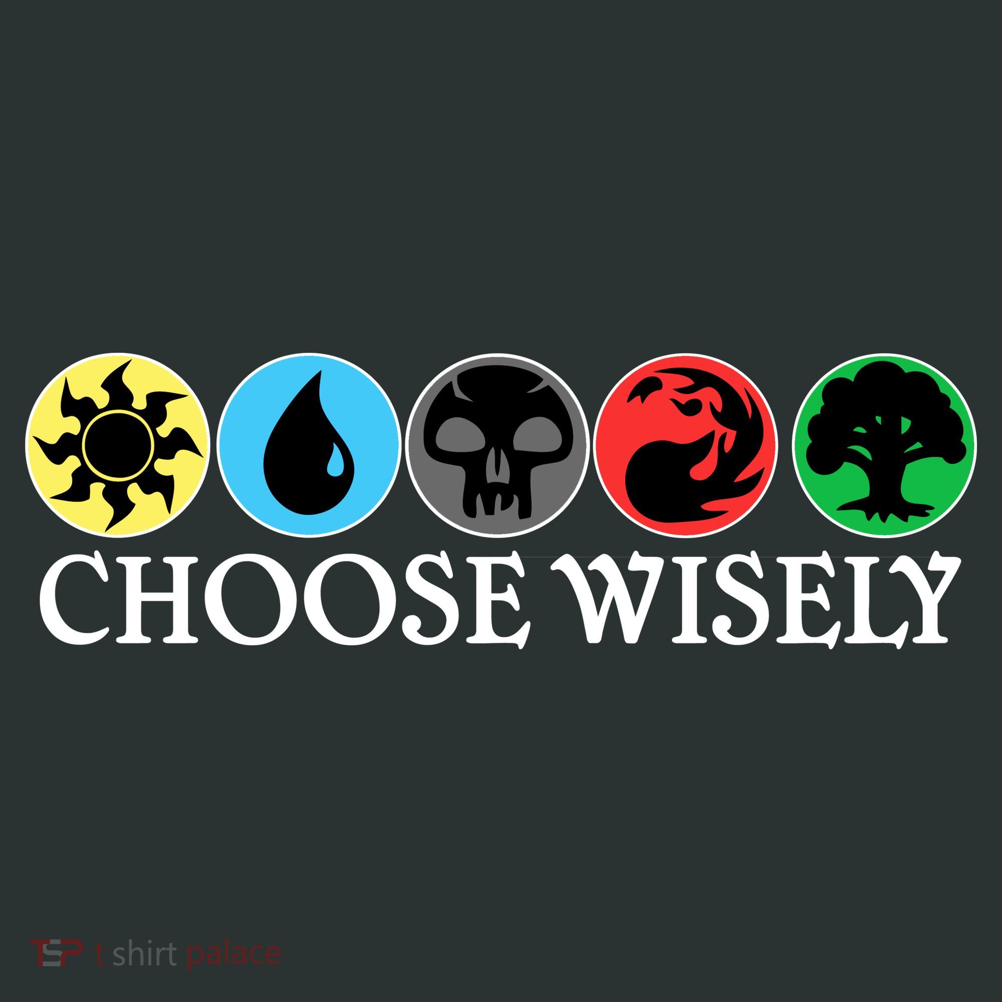 Mana Symbols Gathering Magic Choose Wisely  Tall Sweatshirt
