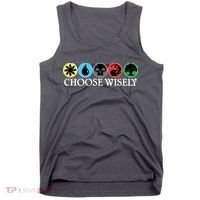 Mana Symbols Gathering Magic Choose Wisely  Tank Top thumb 0