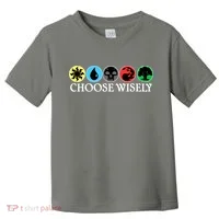 Mana Symbols Gathering Magic Choose Wisely  Toddler T-Shirt thumb 0